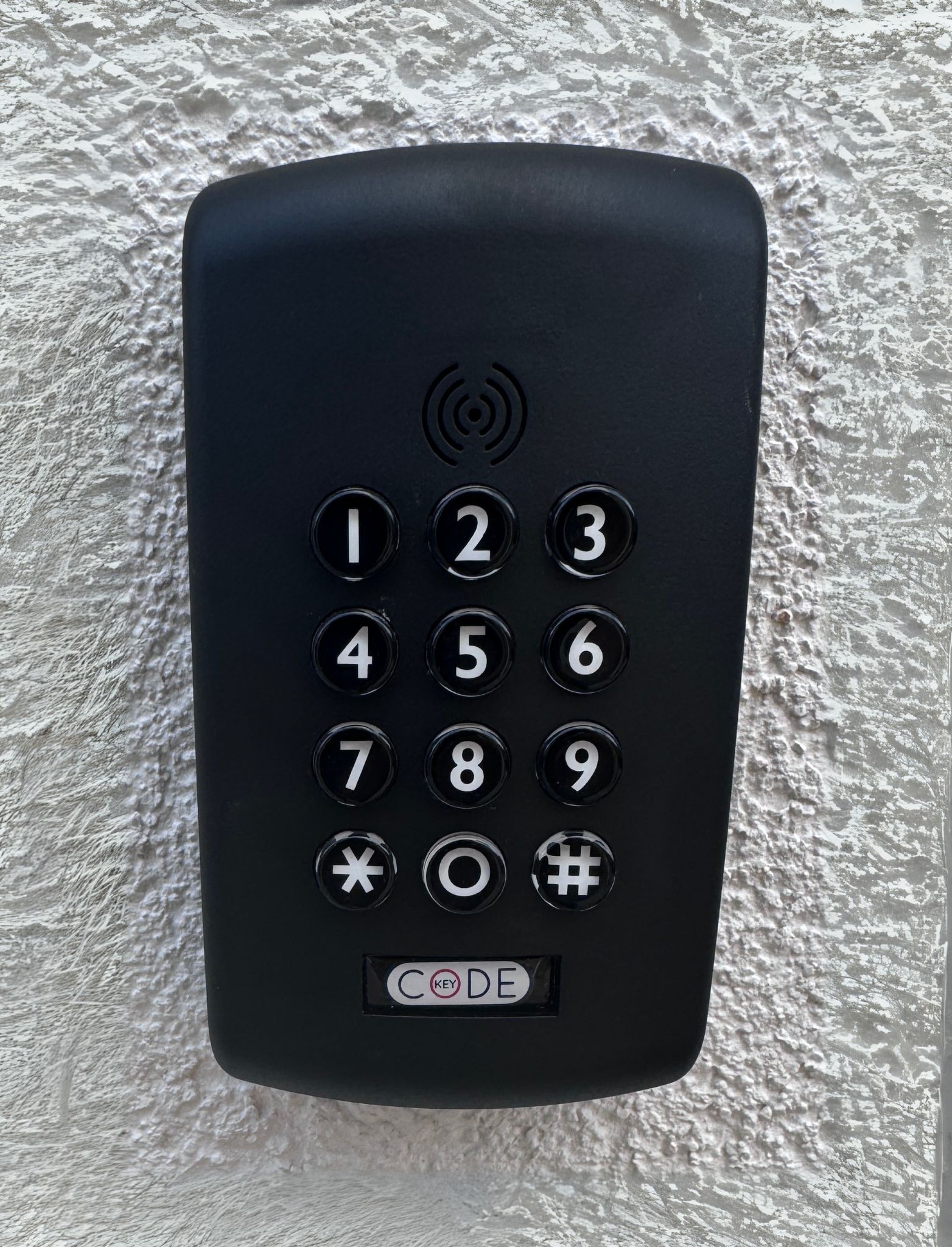 Hauseingang Code-Schloss